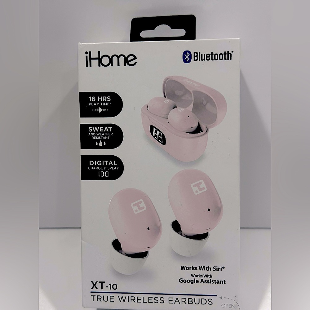 iHOME - XT-10 Bluetooth True Wireless Earbuds